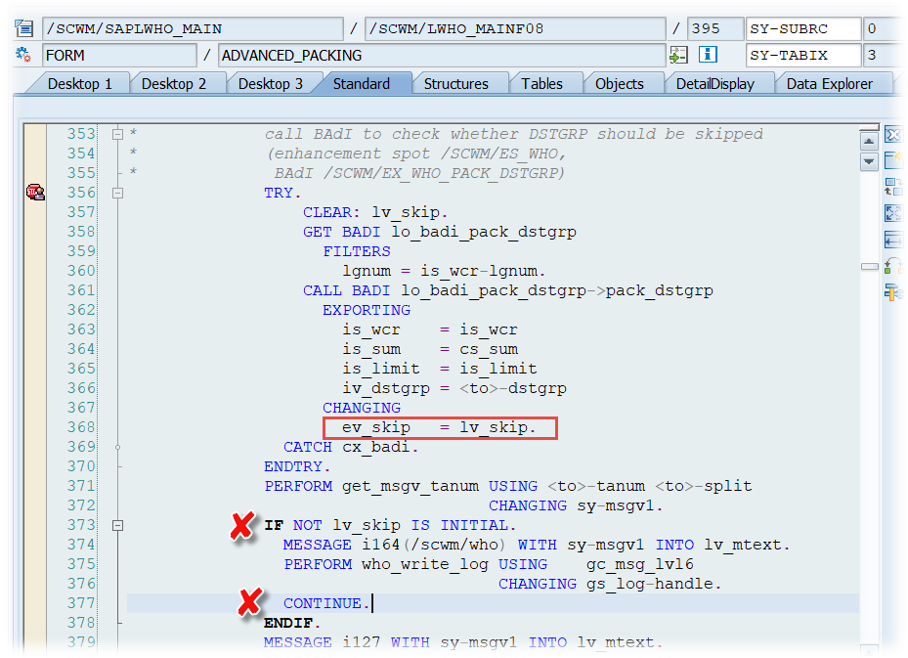 Enhance SAP EWM WOCRs_35